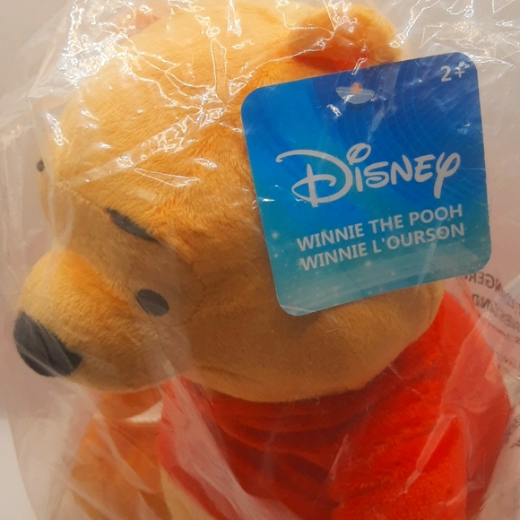 Disney Classics Winnie The Pooh Toy Collectible MEDIUM PLUSH Approx 11" NEW - Picture 7 of 12